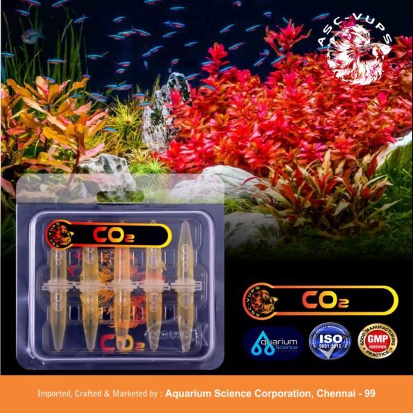 CO₂ | Organic Carbon for Planted Aquariums | Boosts Growth, Stem Health & Vibrancy | Safe Plant Supplement for Freshwater Tanks
