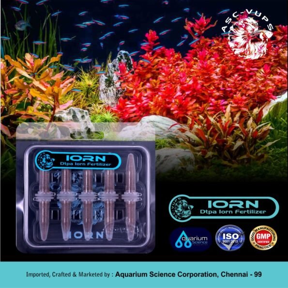 Iron (Fe) | Highly Absorbable Chelated Ferrous Iron Supplement for Planted Aquariums | DTPA‑Chelated for Rapid Uptake | Boosts Chlorophyll & Color
