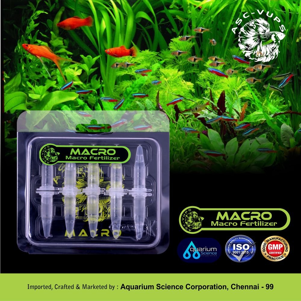 Macronix Concentrated Aquarium Plant Macro Fertilizer | Macronutrient Formula | Boosts Growth, Color, Propagation & Stem Health | Use Alternate Days withV-UPS Micro & CO₂