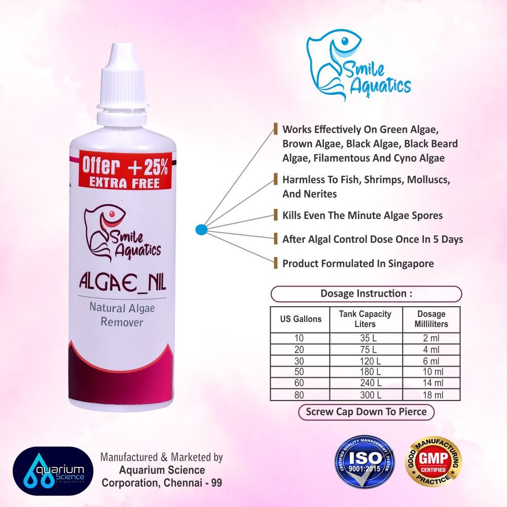 smile aquatics Algae nill po3