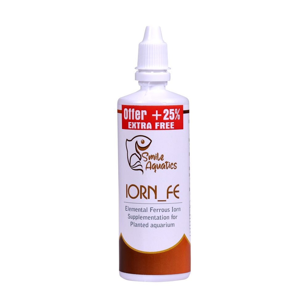 smile aquatics Iron FE po2 Iron_FE Smile AquaticsIorn_FE | DTPA Chelated Ferrous Iron for Planted Aquariums | Boosts Red Plant Color, Vibrancy & Sturdiness | Enhances Chlorophyll & Photosynthesis
