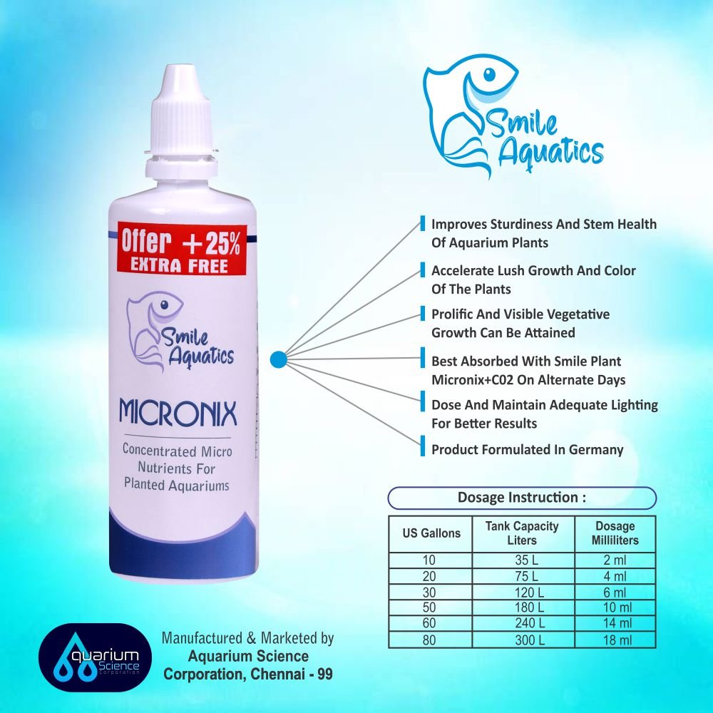 smile aquatics micronix po3