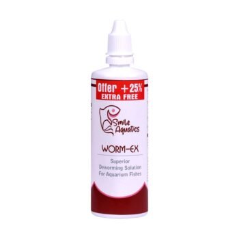 Worm-EX Smile Aquatics Worm-EX | Superior Deworming Solution for Aquarium Fishes | Effective Treatment for Internal Parasites in Freshwater & Marine Fish